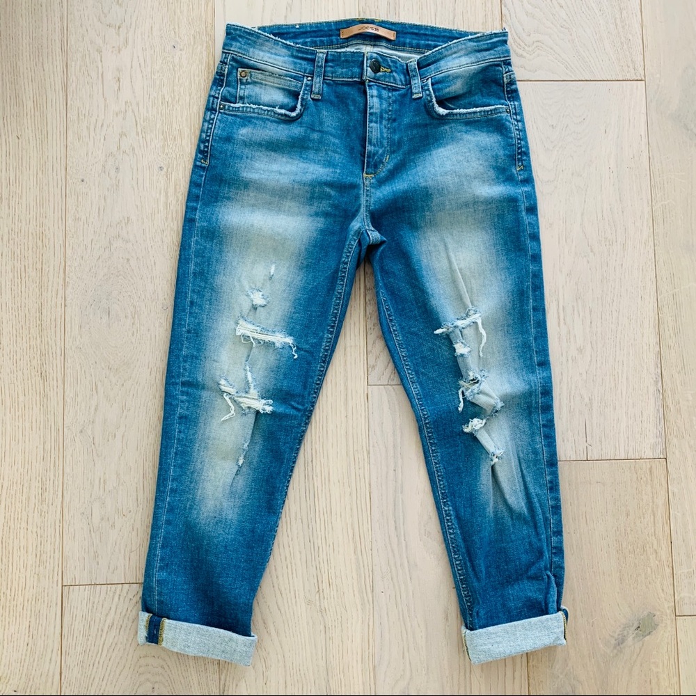 Joe’s Collector’s Edition Boyfriend Slim Crop